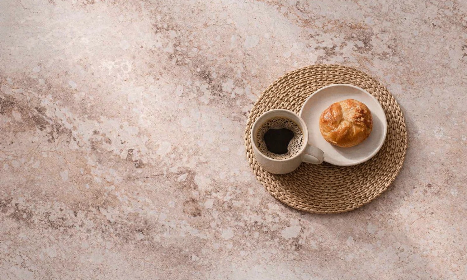 excava blush worktop