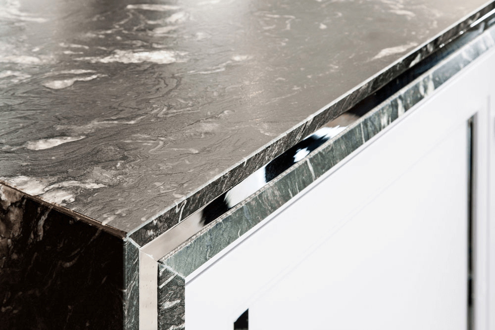 granite worktop in black