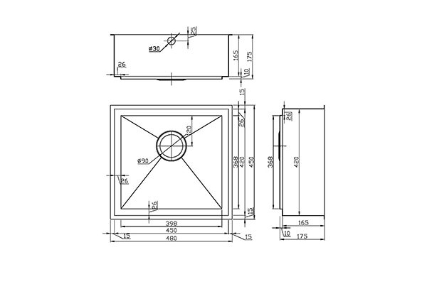 AXIXUNO 450U Sizes