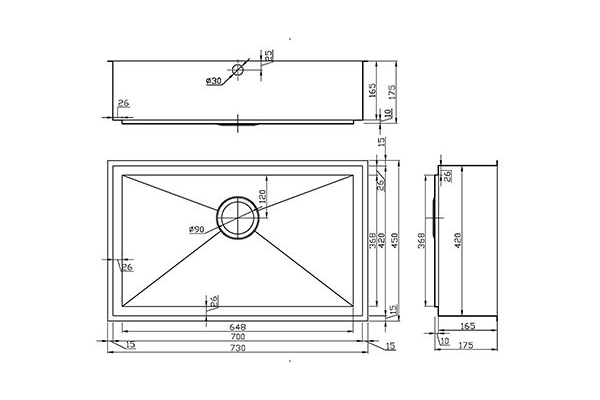 AXIXUNO 700U Sizes