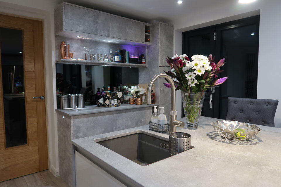 Dekton Soke (cabinetry by Astley Kitchens)