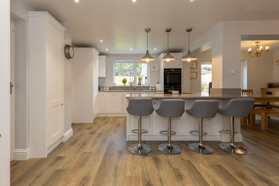 Caesarstone 5133 Symphony Grey (cabinetry by Audus Kitchens)