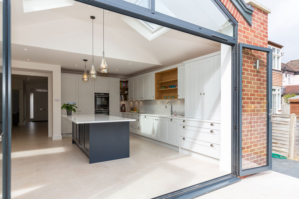 Silestone Eternal Calacatta Gold (cabinetry by Audus Kitchens)