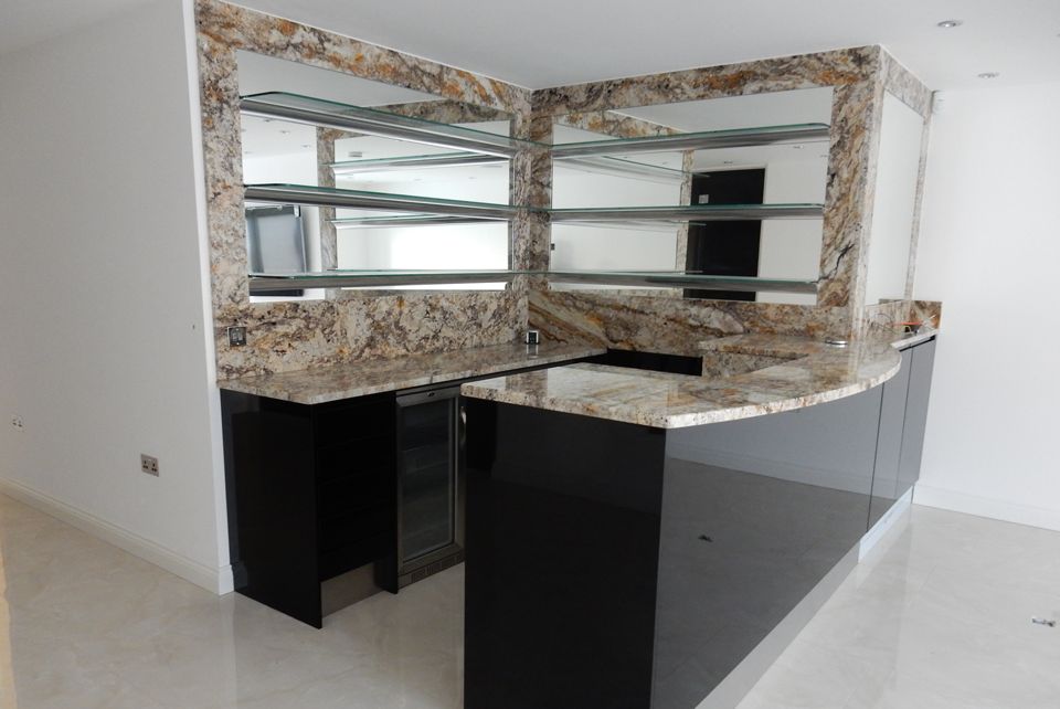 Betularie Granite (cabinetry by Jota Kitchens)