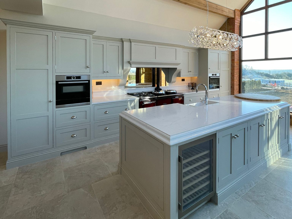 Quartzforms Planet Neptune (cabinetry by JS Design)