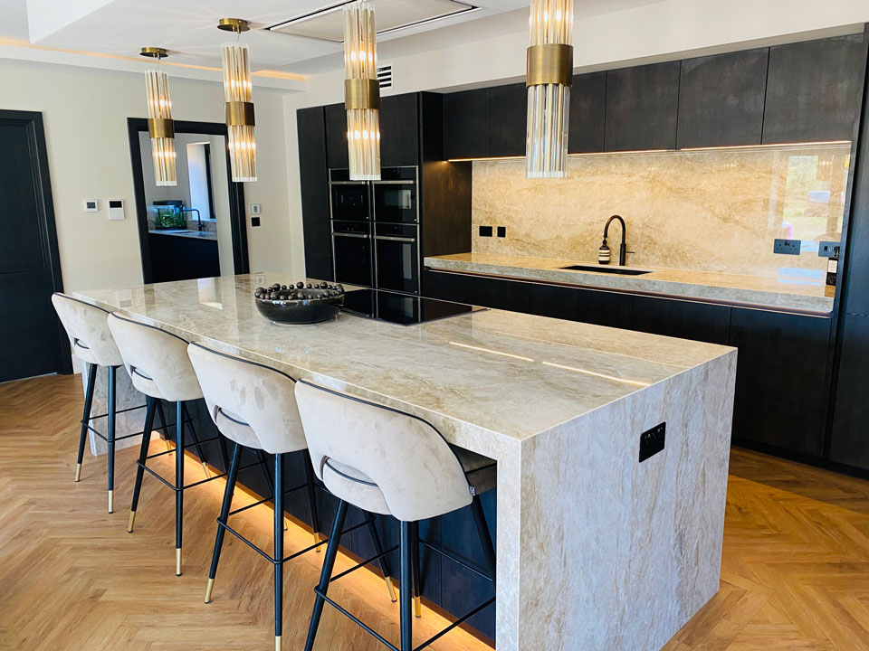 Dekton Taga (cabinetry by KitchenSmart Ltd)