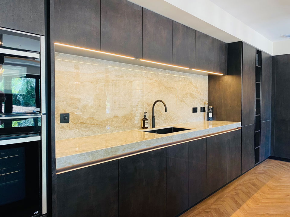 Dekton Taga (cabinetry by KitchenSmart Ltd)