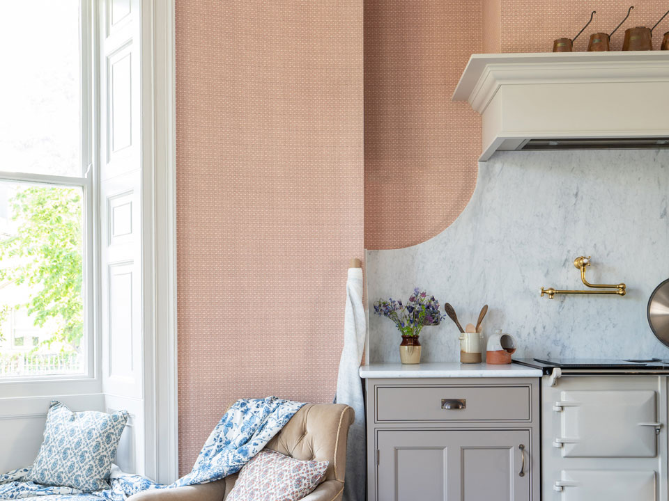 Honed Carrara Marble (cabinetry by Heaven & Stubbs)