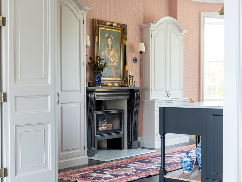 Honed Carrara Marble (cabinetry by Heaven & Stubbs)