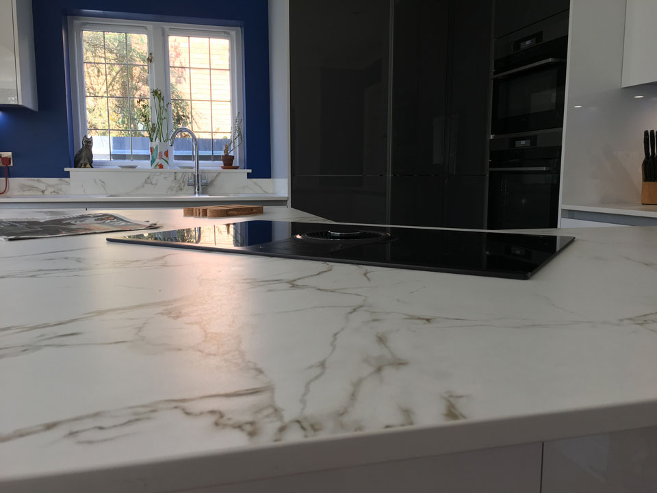 Dekton Entzo (cabinetry by Neil's Kitchens)