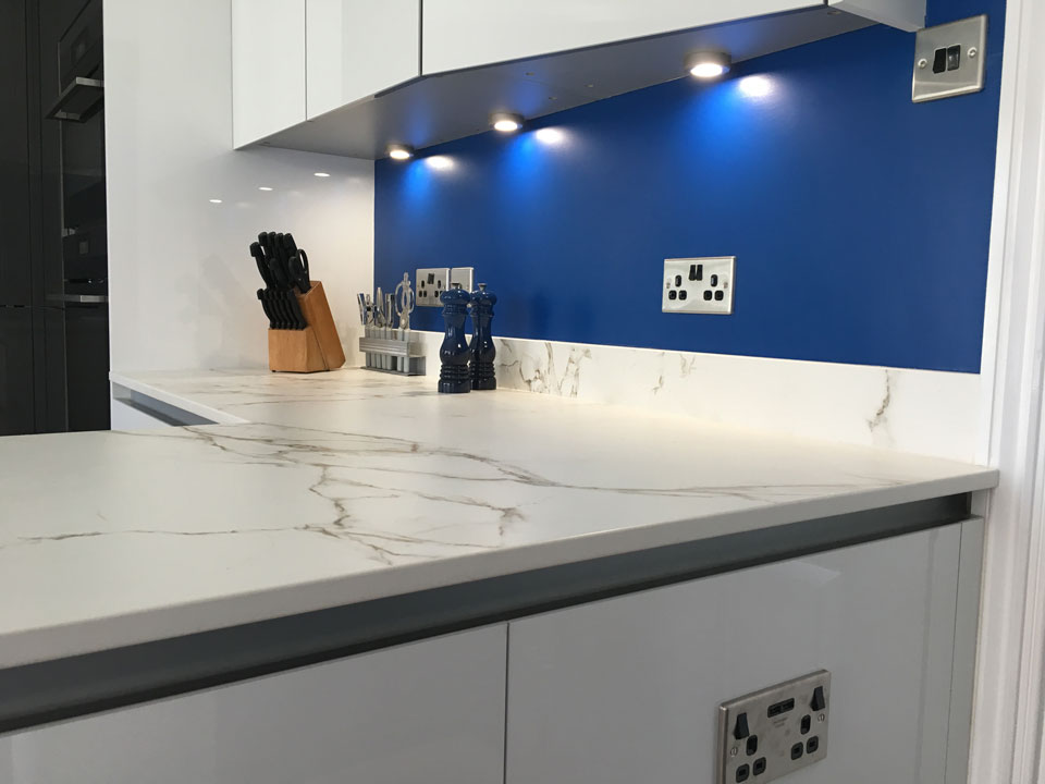 Dekton Entzo (cabinetry by Neil's Kitchens)