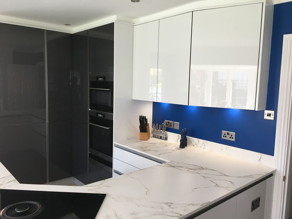 Dekton Entzo (cabinetry by Neil's Kitchens)