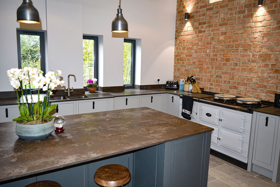 AG Quartz Rusty Concrete (cabinetry by Wright Property Developments Ltd)