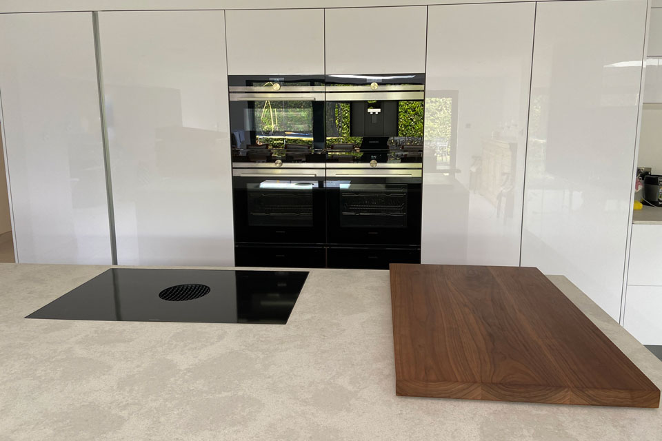 AG Quartz Vanilla Concrete (cabinetry by Thomas Charles Grant)